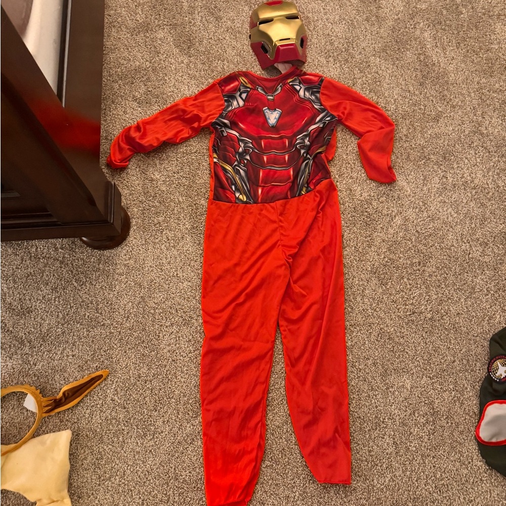 Rubie's Red and Gold Superhero Kids Costume